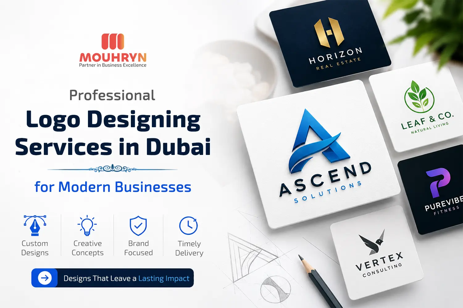 Professional Logo Designing Services in Dubai for Modern Businesses